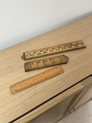 Bundle three vintage wood - three,