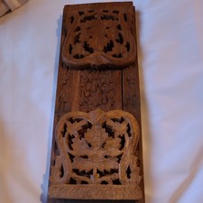 Vintage Hand Carved Wood