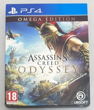 PS4 ASSASSINS CREED ODYSSEY OMEGA EDITION SONY PLAYSTATION 4 PLAYS PERFECT