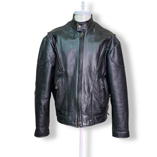 Vintage leather motorcycle - leather,