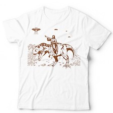 Jesus On T Rex T Shirt Unisex