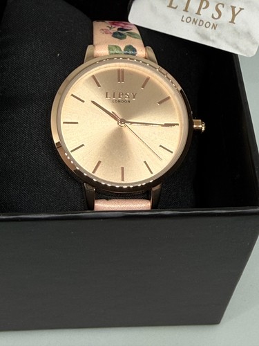 Lipsy floral strap watch with - lipsy,