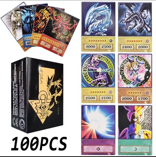 100 anime style cards - 100,