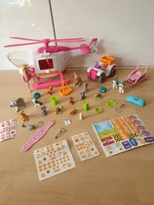 RARE Animal Hospital RSPCA Bondi Rescue 3 playsets Helicopter +Quad bike +Sleigh