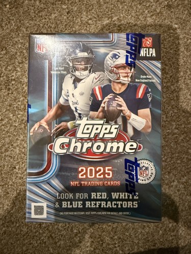 Topps chrome nfl football 2025 - chrome,