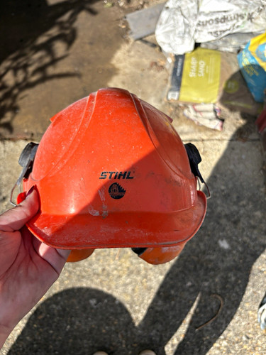 Stihl orange hard hat - hard,