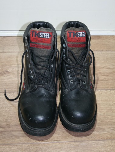 Mens leather ankle safety - leather,