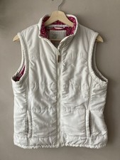 Weird Fish White Gilet. Cute