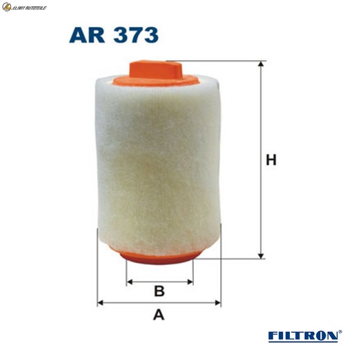 Air filter 373 - 373, for