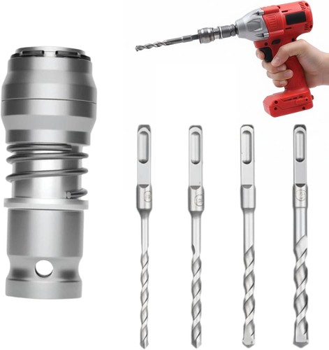 Rotary hammer adapter with - rotary,