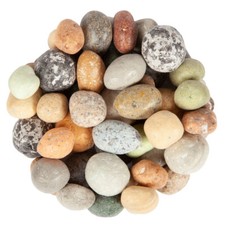 CHOCOLATE PEBBLES CANDY COATED