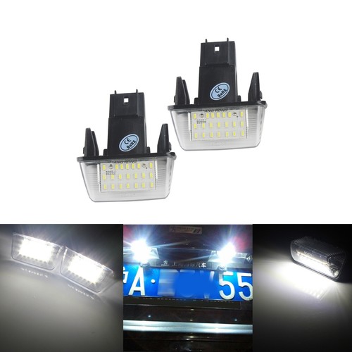 White led license number - 2x,