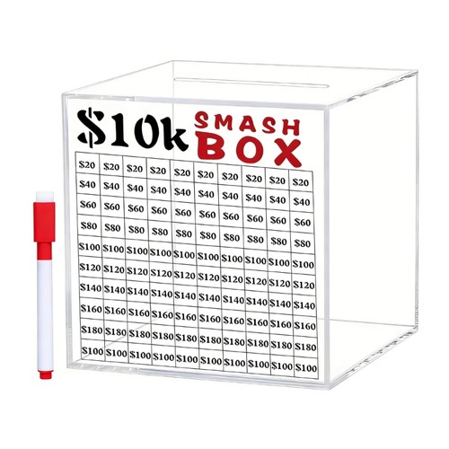 10k smash box for money - box, money,10k