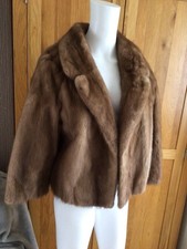 Vintage Mink Jacket Women Size