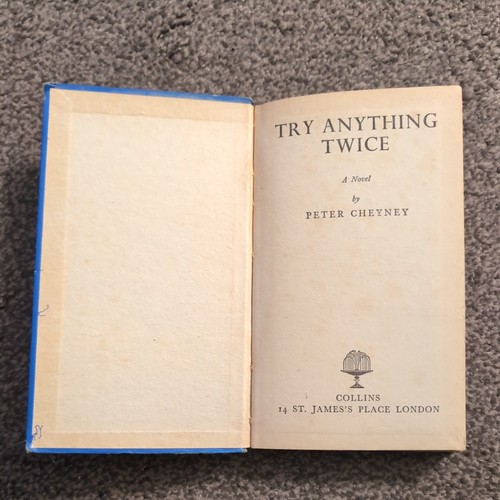 Try anything twice a novel - try,