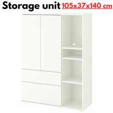 VIHALS White Storage Unit