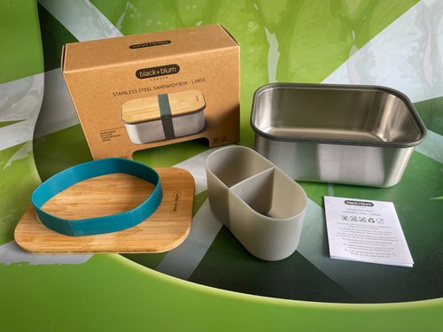 Black blum sandwich box - +blum,