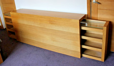 Ikea Malm Stoage Headboard - King Size in Oak