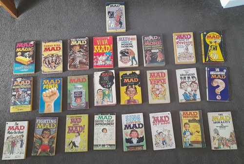 Mad magazine paperbacks - mad,
