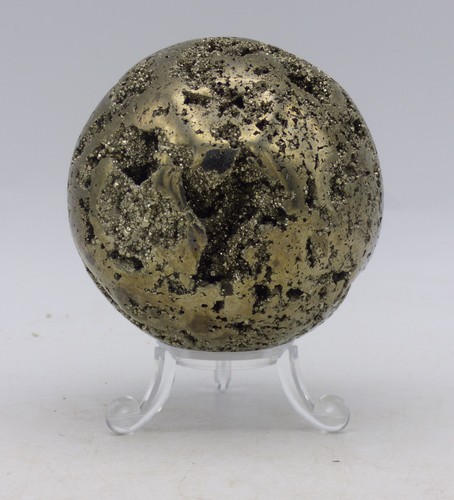 Natural pyrite crystal sphere - natural,