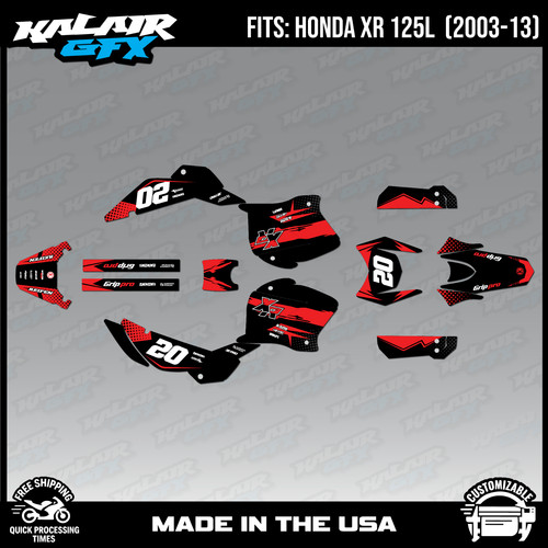Graphics decal kit for - kit, honda