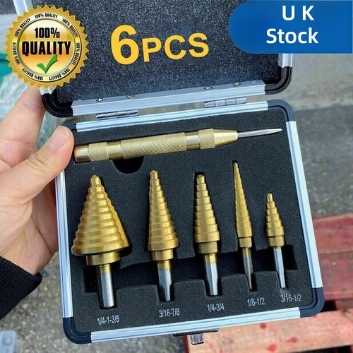 Hss step drill bit - hss,