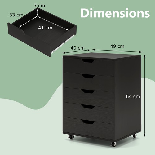 Drawer filing cabinet - filing, on
