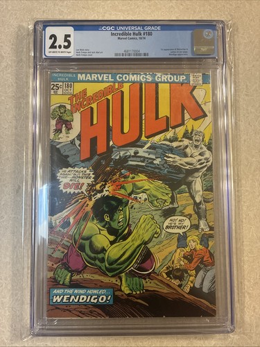 Incredible hulk 180 cgc 5 - #180-,