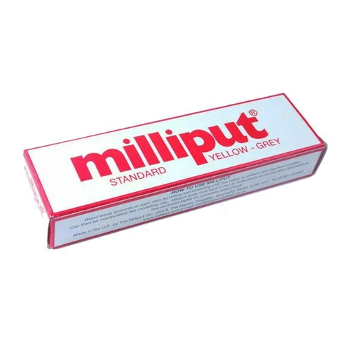 Milliput standard yellow grey - milliput, yellow/grey