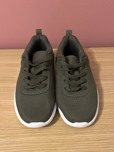 Dark khaki green trainers 5 - trainers,