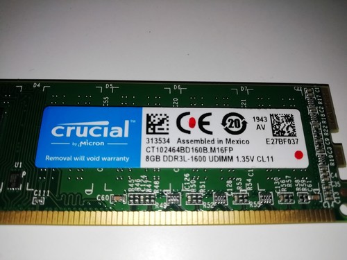 16gb 2rx8 pc3l - pc3l, 12800u