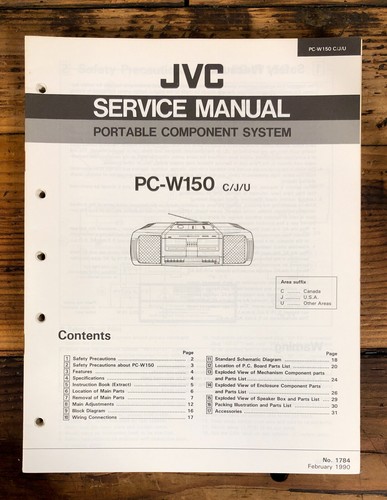 Jvc w150 stereo boombox - stereo,
