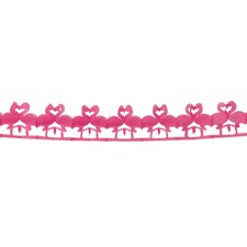 Pink Flamingo Paper Garland