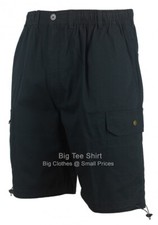 Big Mens Espionage Assam Rip Stop Cargo Shorts 2XL 3XL 4XL 5XL 6XL 7XL 8XL