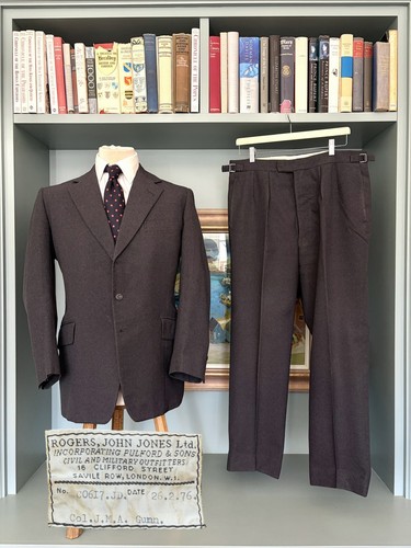 Savile row bespoke suit - bespoke,
