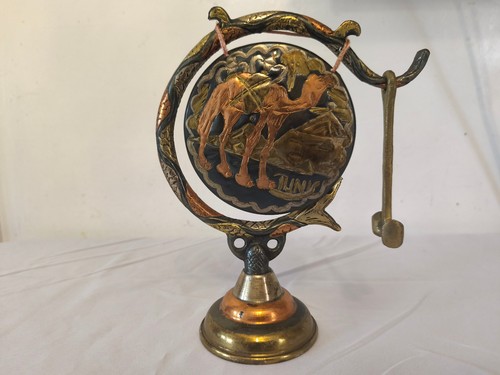 Vintage metal gong camel - vintage,