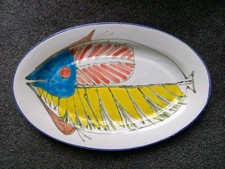 Handpainted Pottery Fish