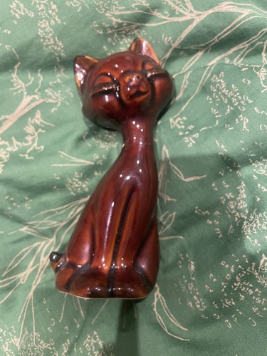 Vintage denmead pottery cat - vintage,