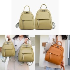 Fashion Pu Leather Backpack School Bag Bookbag Luxury Casual Travel Daypack
