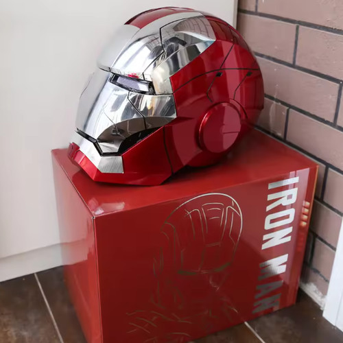 Iron hero helmet cosplay - hero, voice