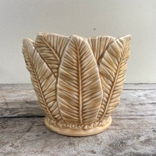Vintage sylvac beige - vintage, leaf