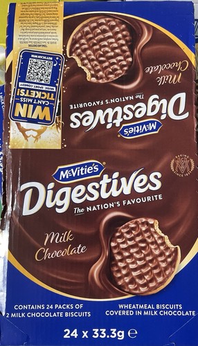24x33 mcvitie s - 24x33.3g, milk