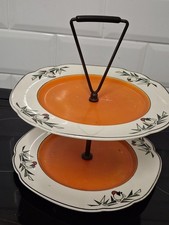 Vintage 2 Tier Cake Stand -G H