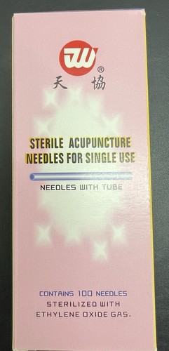 Acupuncture needles with - needles,