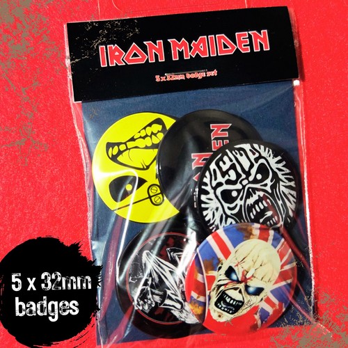 Iron maiden metal - maiden, pin