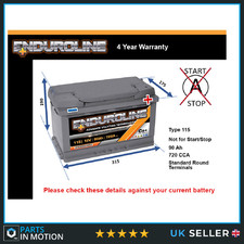Car Battery 115 Enduroline