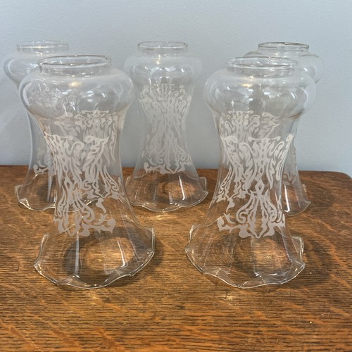 Vintage glass light shade - light,