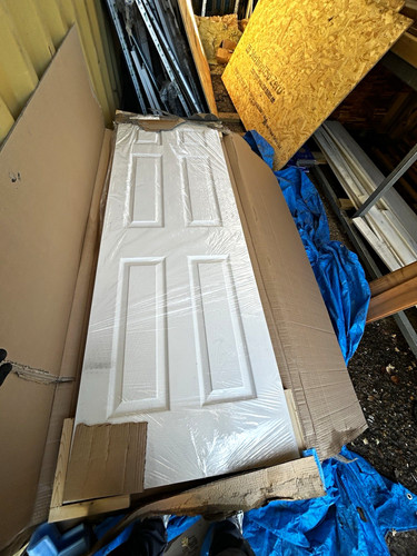 White panel wooden interior - wooden,