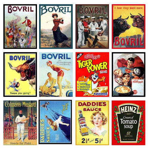 Food packaging retro - packaging,