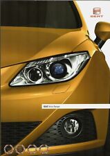 Seat Ibiza SC 5-dr ST 2010-11 UK Market Brochure E S SE Chill Sport FR Cupra
